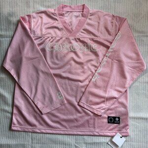 Chrome Hearts Love You Mesh Warm Up Jersey 'Pink'